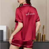 Customized Satin Bridal Pajama Sleepover Party Pjs Usa